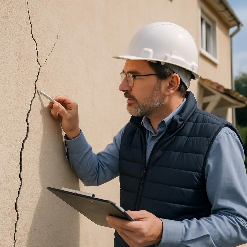 Tableau des tarifs d'un expert en bâtiment avec détail des honoraires dans le Nord