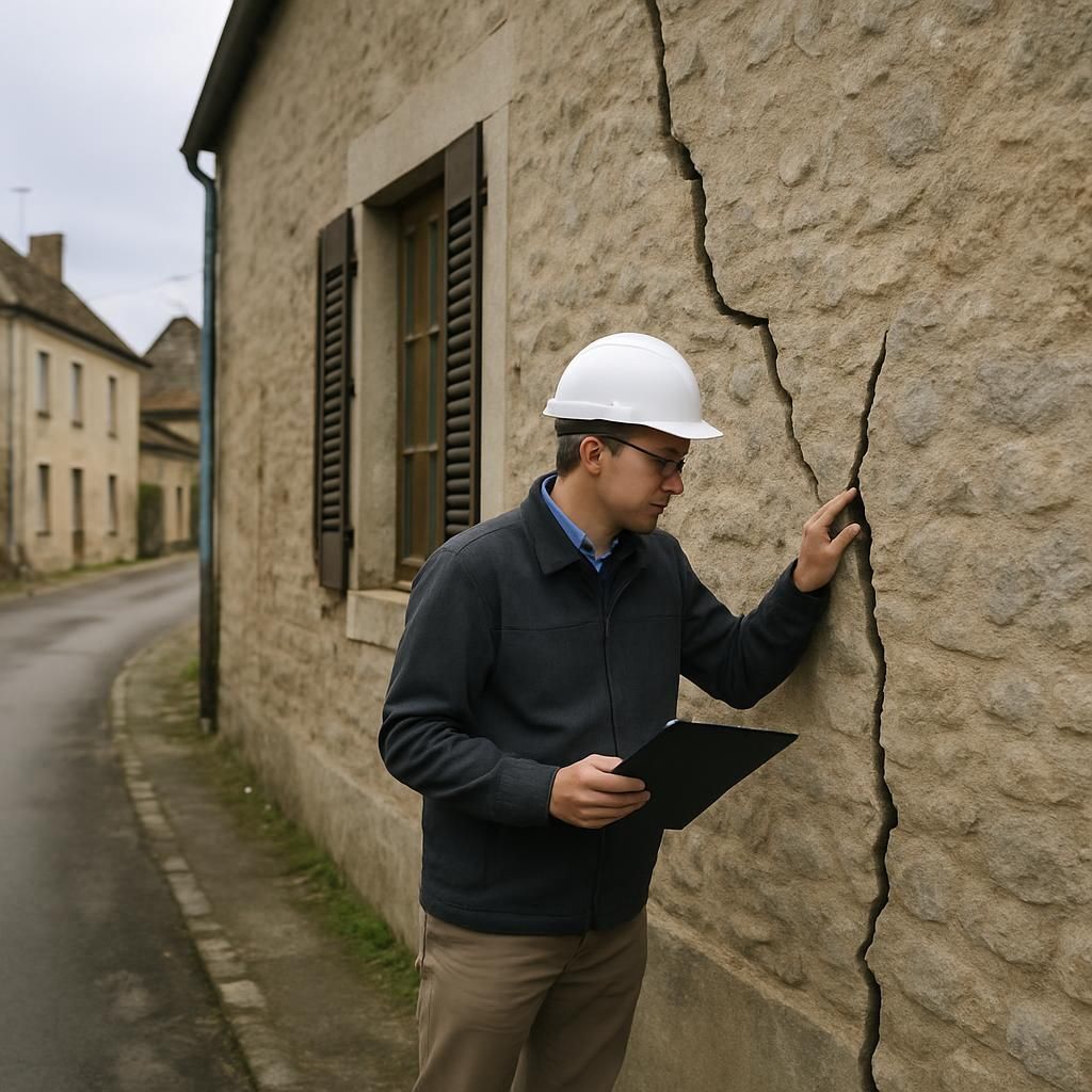 Vendre ou acheter une maison fissurée : obligations légales et expertise bâtiment